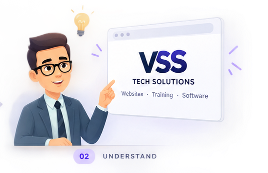 The business owner discovers VSS Tech Solutions.